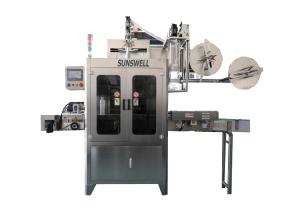 China Electric Bottle Labeling Machine / Shrinking Labeling Machine For Beverage wholesale