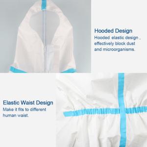 China Anti Static Medical Protective Clothing , Waterproof Medical Protective Coverall wholesale