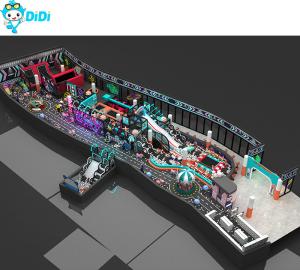 China SGS Standard Space Themed Indoor Playground Children'S Amusement Parks wholesale