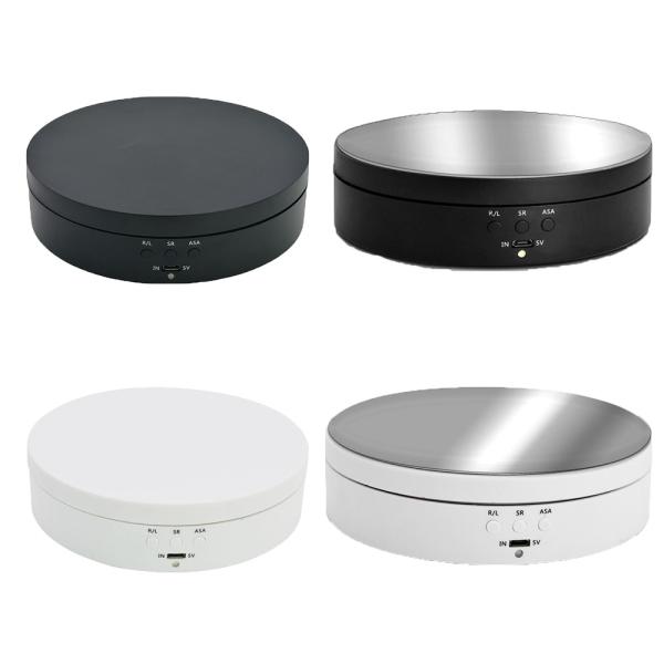 Rechargeable 360 Degree Electric Rotating Turntable For Photography Customized