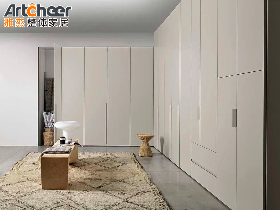 NO Folded Durable Luxury Walk In Closet Storage Wardrobe Interior Design Services