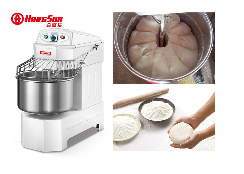 Commercial Bakery Spiral Dough Mixer 20L 8kg For Bread Bakery