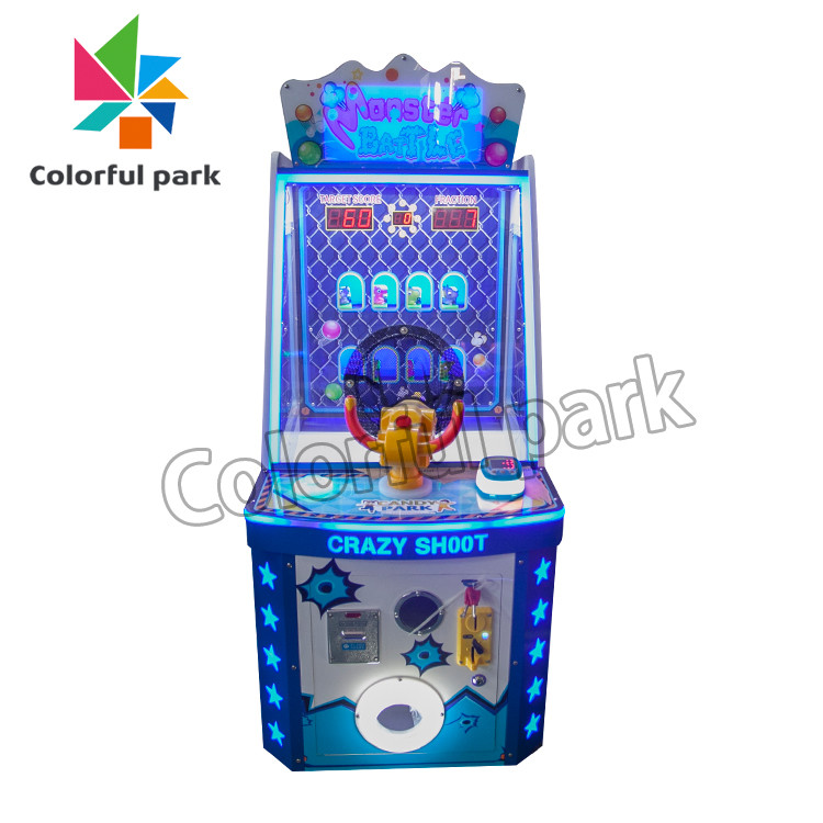 Monster Battle Car Racing Arcade Machine Car Simulator 250W Acrylic