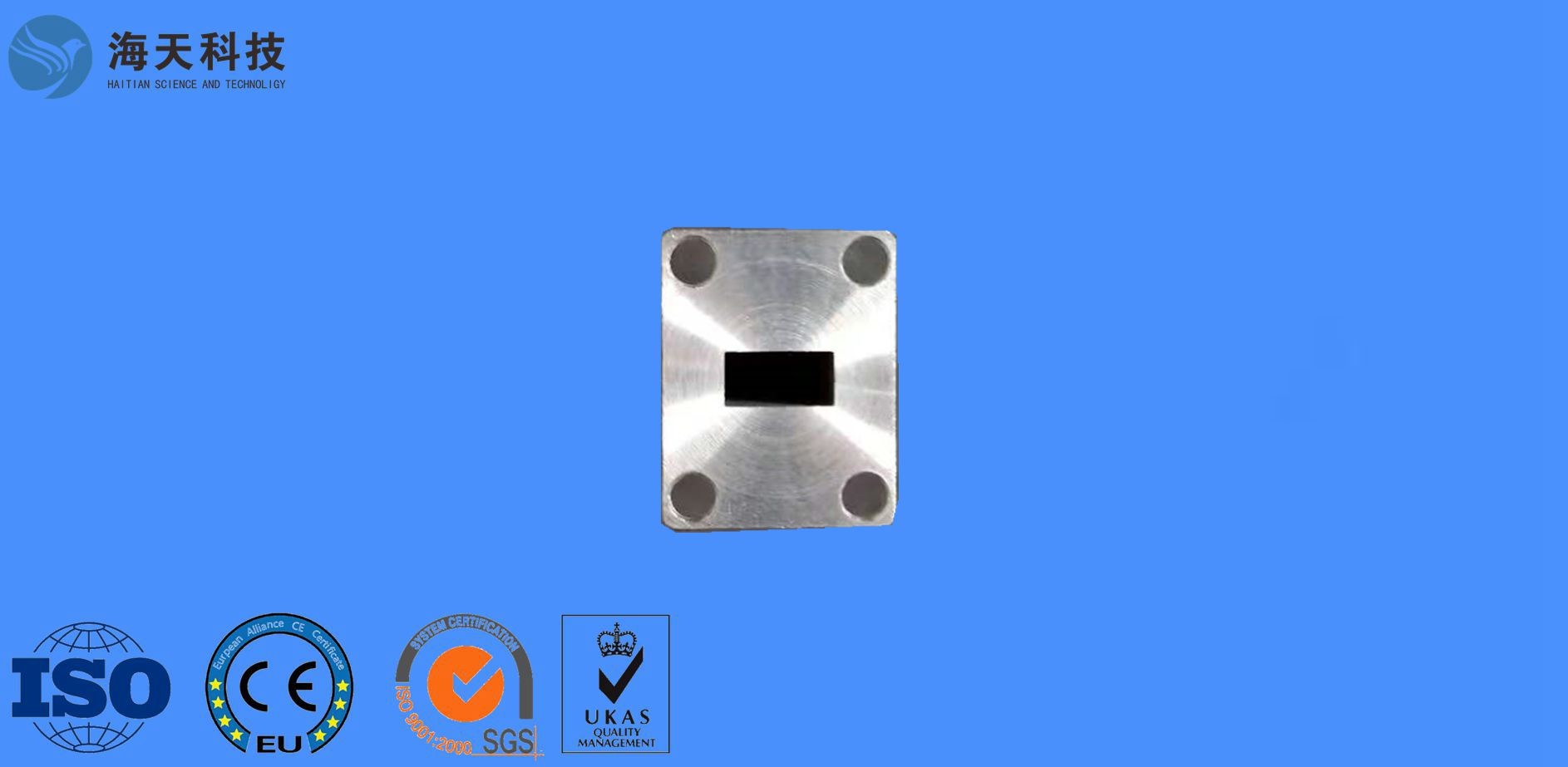 1.45GHz 2.20GHz frequency Lens Horn Antenna aluminum Material