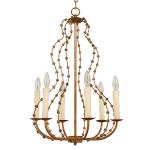 Country Rod iron chandelier lighting (WH-CI-50)