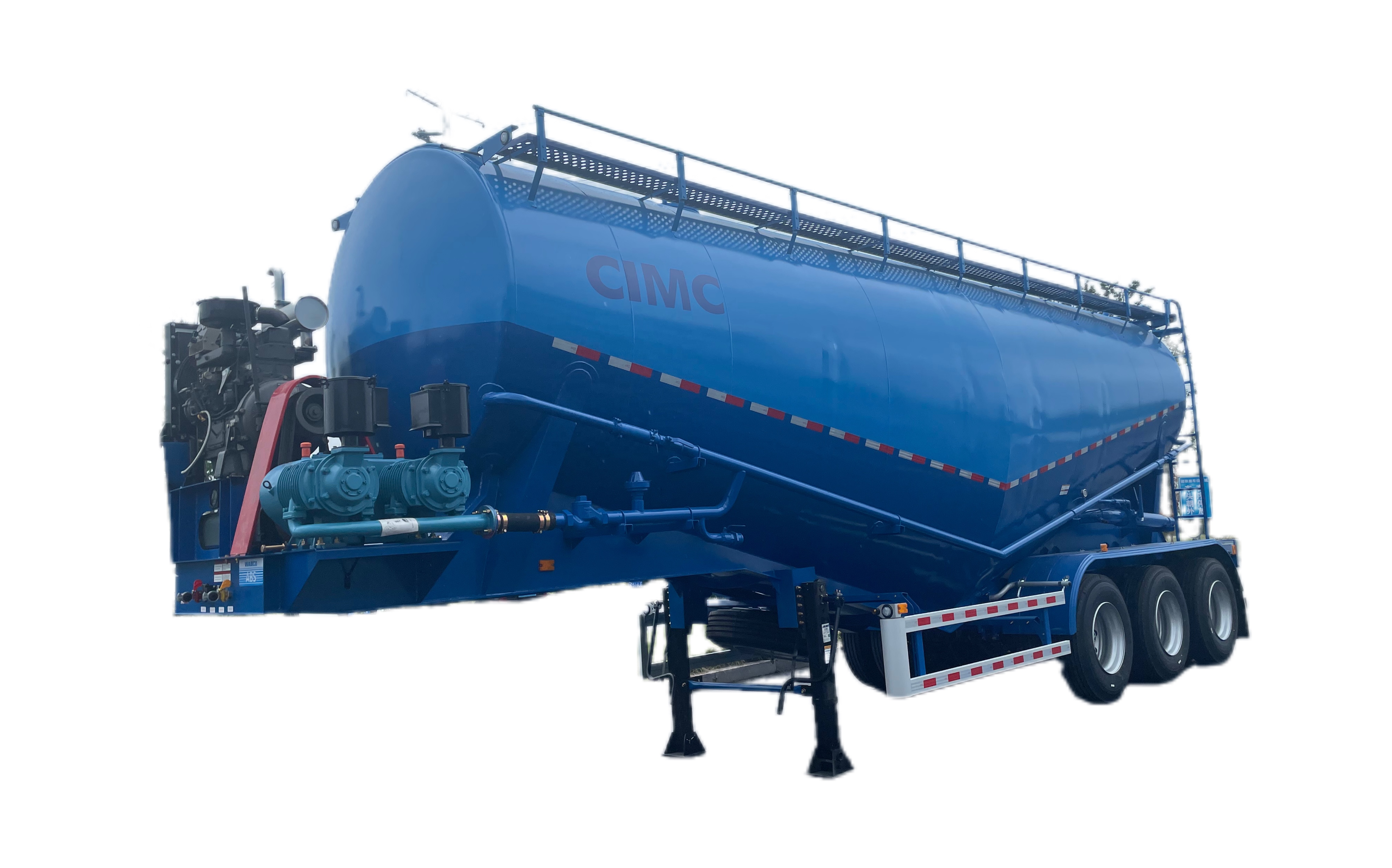 60t Max Payload CIMC Meters Cement Bulker Semi-Trailers Tanker for Customer Requirements