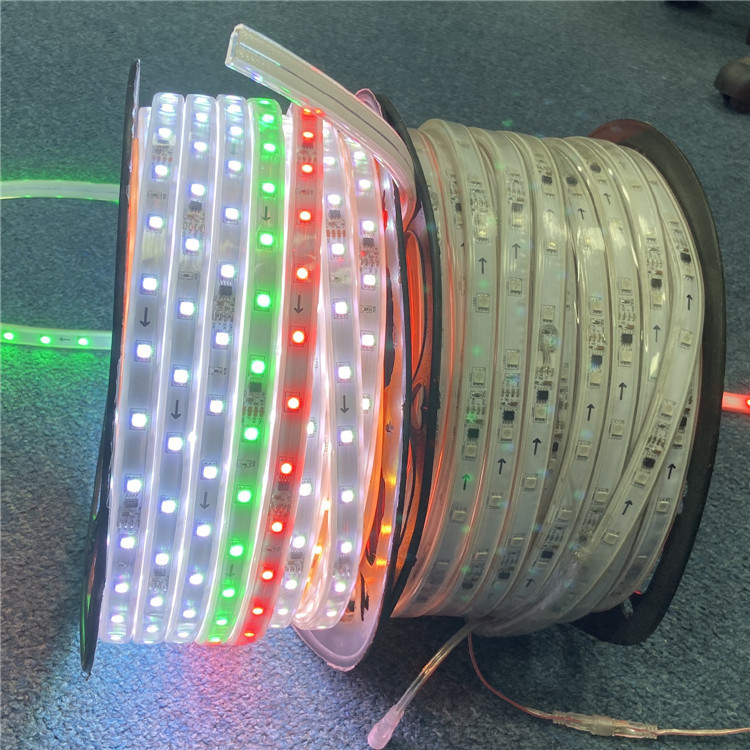 50m roll 24v High-tech Manufacturer Supply Digital RGB IC Light Magic Dream Color Pixel Programmable Led Strip
