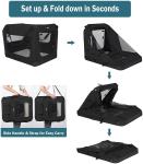 Fleece Mat Heavyweight Foldable Pet Carrier 600D PVC