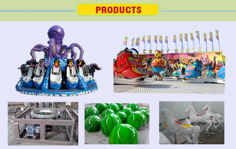 Funny Outdoor Amusement Park Equipment Self control plane