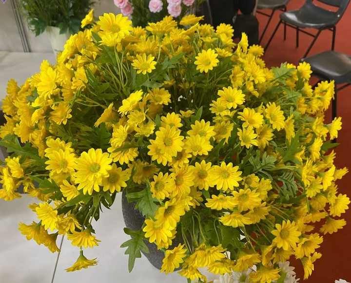 Marguerite Flower Daisy Bouquet Silk Artificial Daisy Flowers Valentines Flowers Wedding Decor Chamomile