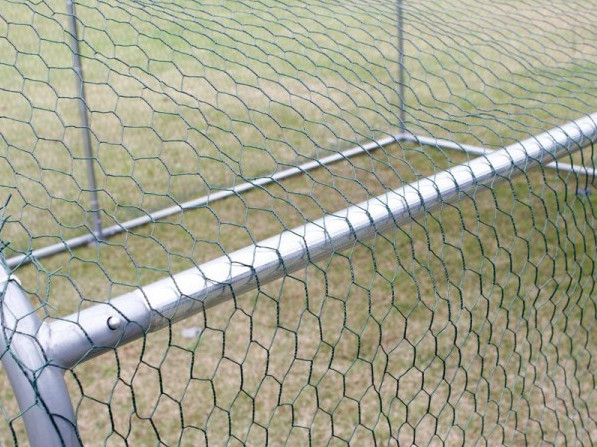 2Lx1Wx1H m Chicken Run Coop/ Animal Run/Chicken House/Pet House/Outdoor Exercise Cage Coop for Hen Poultry Dog Rabbit