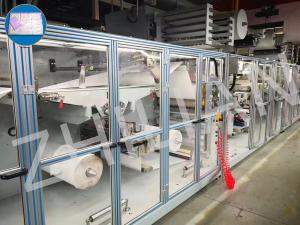 China Disposable Nursing Pad Under Pad Machine 600mm Width wholesale