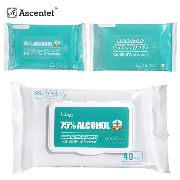 Medical EPA Alcohol Disinfecting Wipe75% Alcohol Cleaning Surface Disinfectant