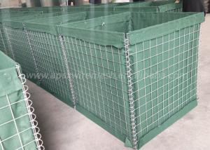China Fortress Sand Walls 4mm Defensive Barrier With Geotextile wholesale