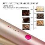 Hair Straightener And Curling Iron Set Cordless Travel Hair Straightener