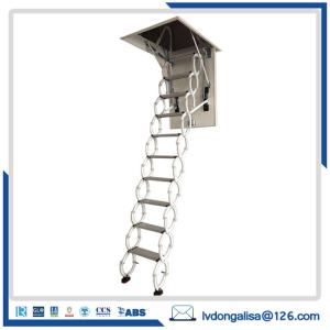 China 300kg Telescopic Attic Ladder wholesale
