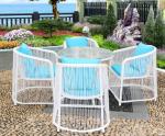 Leisure Aluminium Outdoor Garden wicker chair PE Rattan chair patio Backyard