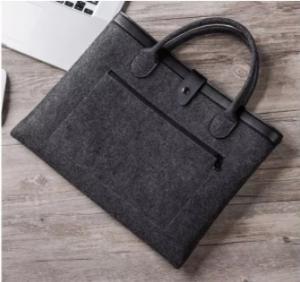 China Durable Business Laptop Briefcase Washable Conference Felt For Men Women wholesale