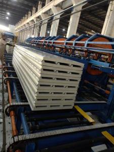 China Industrial Flat Steel PUR Sandwich Panel 0.4mm-0.8mm Exterior interior wall wholesale