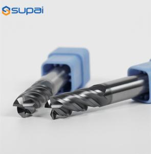China 4 Flutes Custom End Mills For Workpiece Carbon Steels Alloy Steels Carbide wholesale