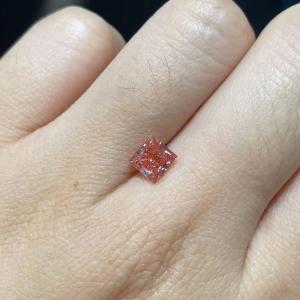 China 2.42 CVD Lab Grown Pink Diamonds Princess Without Inlay Cultivation wholesale
