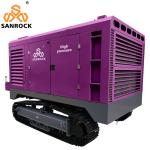 Steel Wheel Diesel Air Compressor Screw Mining High Pressure Screw Air