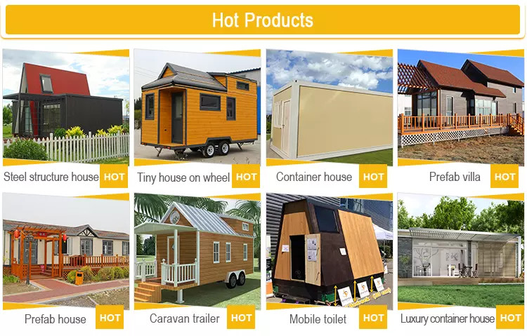 2 Bedroom Prefab House 60m2 G550 Light Steel Frame Windproof Luxury