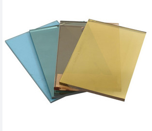 Flat Processing Tinted Glass with Colored in Dark Green/Dark Grey/Ford Blue/Bronze etc.