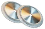 Vacuum Brazed Industrial Diamond Grinding Wheels Optional Size For Jewelry /