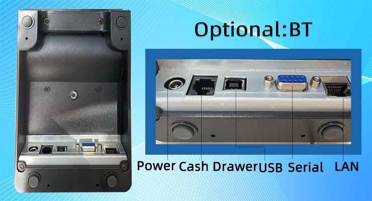 80mm Thermal Receipt Printer with Automatic Cutter and Multi-Language Support Stable