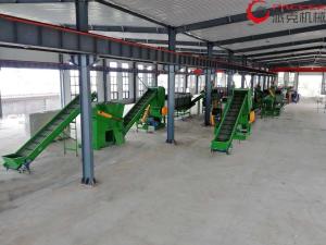 China High Speed Plastic Film Washing Line 304 Stainless Steel Optional Capacity wholesale