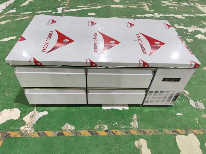 Customized Drawers Counter Top 4-drawer Under Counter Chiller