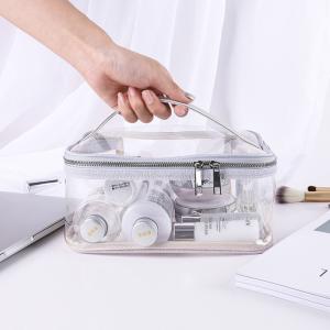 China Transparent Clear PVC Makeup Organizer Cosmetic Bag wholesale