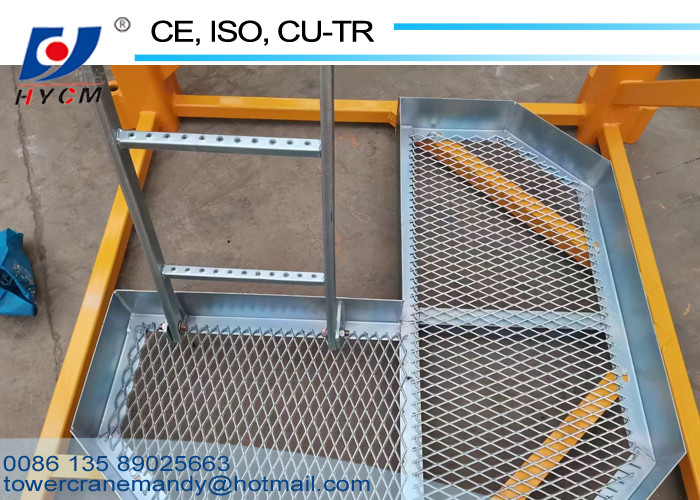 1.2ton Tip Load 60m Boom Length Variable Frequency Drive Hammer Head Tower Crane QTZ6012