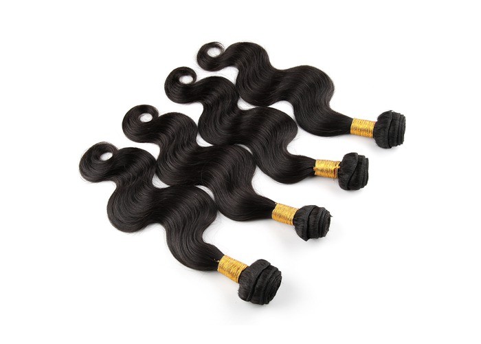 100 Brazilian Remy Virgin Human Hair Extensions , Body Wave Long Hair