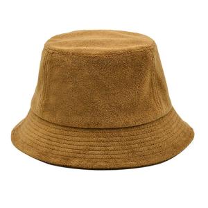 China New towel cloth Bucket hat for female autumn and winter sunshade wholesale