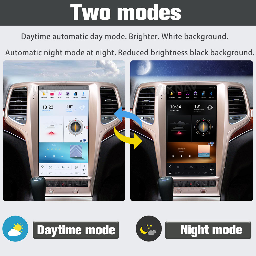 Jeep Grand Cherokee Android 11 Car Radio Player Stereo Auto Audio GPS Navigation