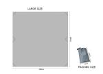 Portable Sand Proof Beach Mat With Holes 210D Oxford Cloth Material Made