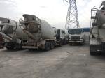 8 CBM Hino Used Concrete Mixer Trucks 25000 Kg Rated Load Manual Transmission