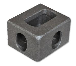 China Container Corner Casting Precision Investment Castings Steel Container Corner Fitting on sale