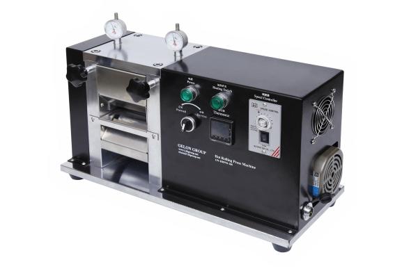 Quality Desktop Heating Rolling Pouch Cell Pilot Line Press Calender Machine for sale
