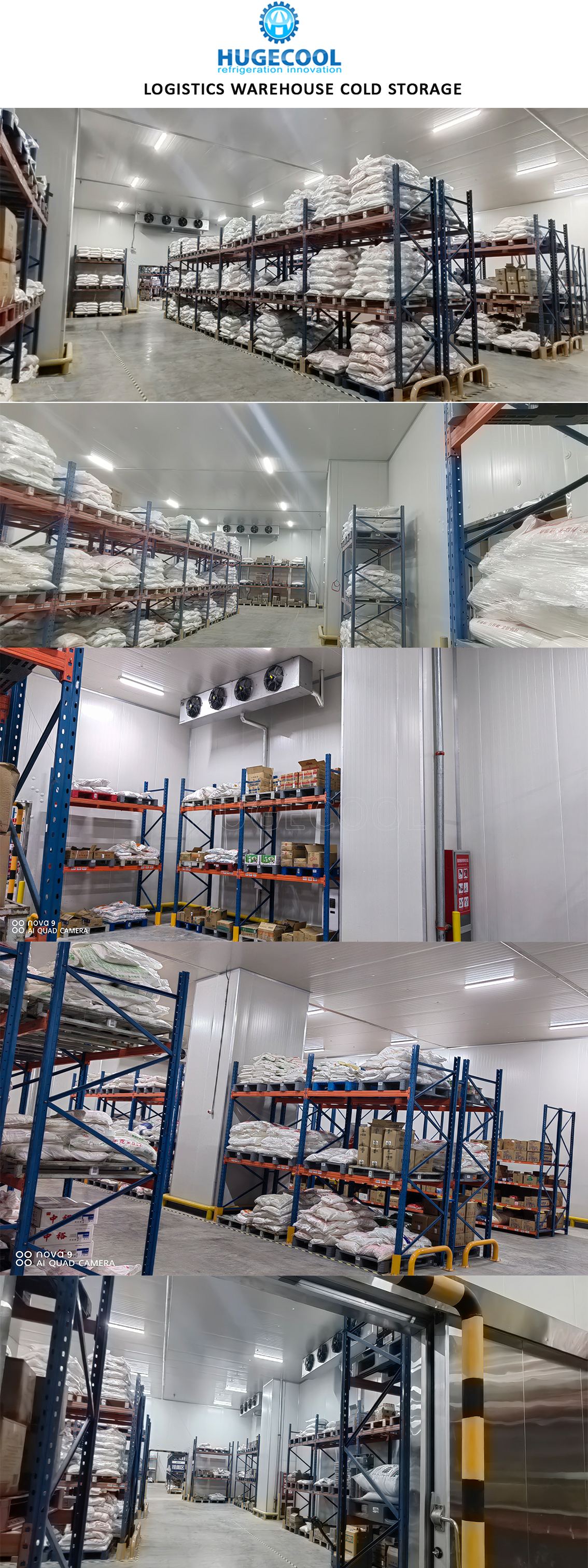Large Cold Storage Room Logistics Freezing Equipment Cold Room Storage