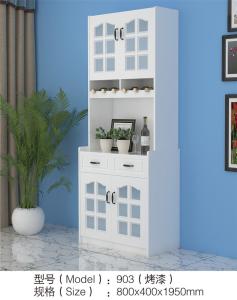 China Household Furniture Wine Hutch Cabinet , Tall Wine Cabinet Easy Maintenance wholesale