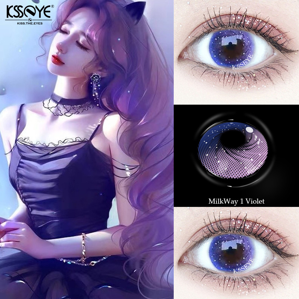 Yearly Good Quality Brand Soft Cosmetic Contact Lens HEMA-NVP Materials