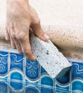 China swimming pool cleaning pumice stone, pool stone wholesale