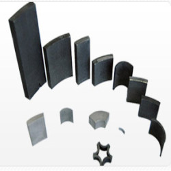 ISO Black Rare Earth SmCo Rectangular Magnet, Magnetic Material For Automotive Motor