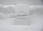OEM Sliver Glitter Printed Recycled Paper Hang Tags For Clothing