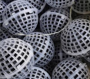 China Plastic PP Suspended Bio Filler Hollow Ball for Wastewater Treatment wholesale