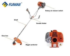 China Gasoline 43cc Brush Cutter Weed Tirmmer For Grass Cutting wholesale