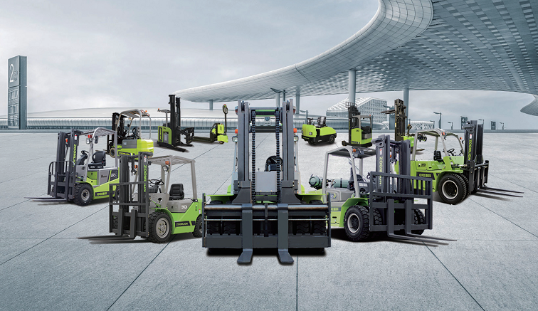 FD30 3 Ton Diesel Forklift 110×125mm For Construction Works Mining